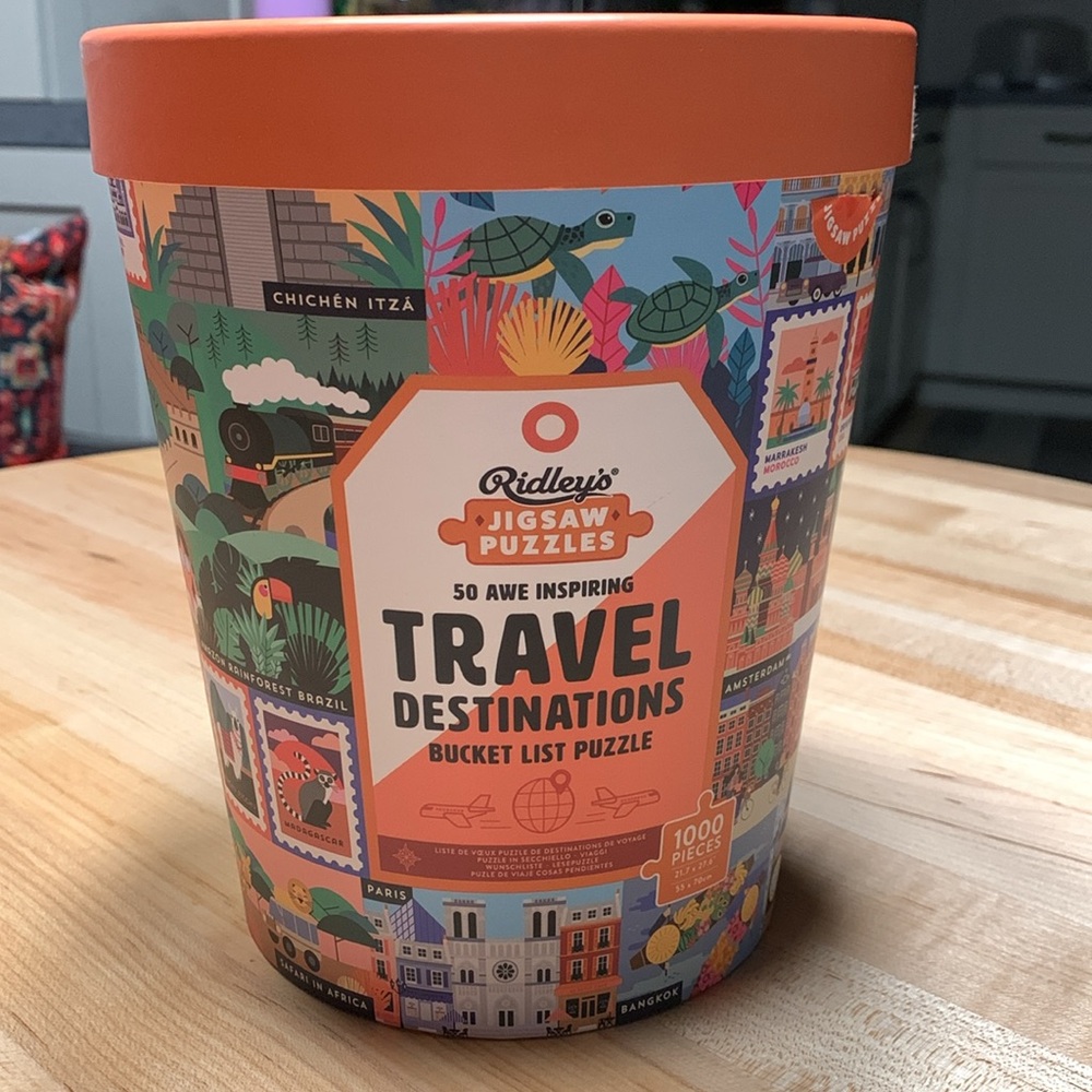 Puzzle - Travel Destinations - 1000 pieces